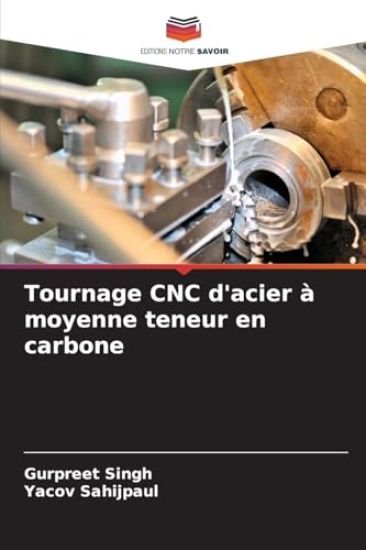 Tournage CNC d'acier à moyenne teneur en carbone