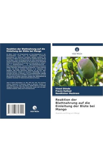 Reaktion der Blattnahrung auf die Einleitung der Blüte bei Mango