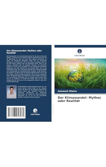 Der Klimawandel – Ashutosh Mishra, kirjan kansikuva
