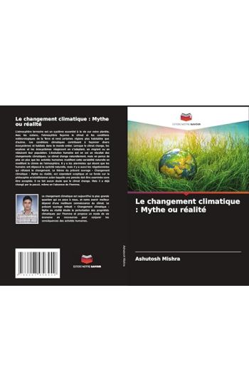 Le changement climatique – Ashutosh Mishra, kirjan kansikuva