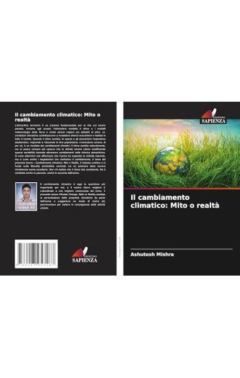 Il cambiamento climatico – Ashutosh Mishra, kirjan kansikuva