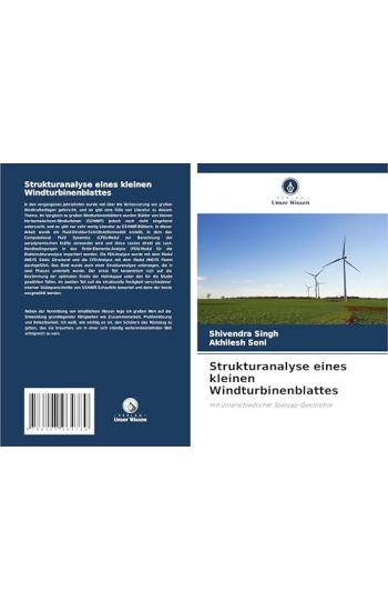 Strukturanalyse eines kleinen Windturbinenblattes
