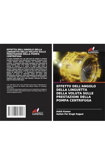 Effetto Dell'angolo Della Linguetta Della Voluta Sulle Prestazioni Della Pompa Centrifuga