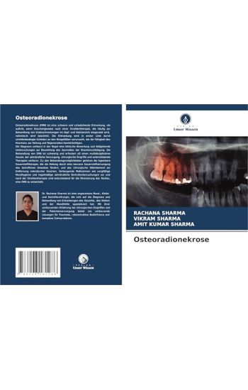 Osteoradionekrose – Rachana Sharma, kirjan kansikuva