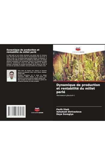 Dynamique de production et rentabilité du millet perlé