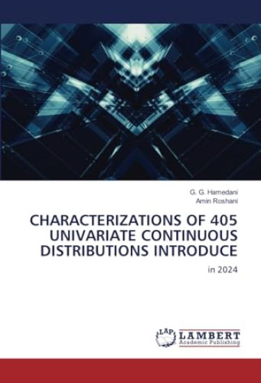 Characterizations of 405 Univariate Continuous Distributions Introduce