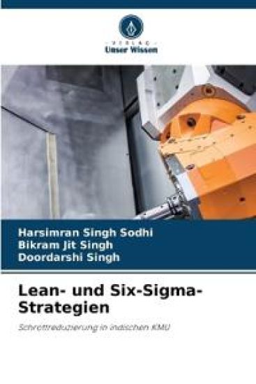 Lean- und Six-Sigma-Strategien – Harsimran Singh Sodhi, kirjan kansikuva