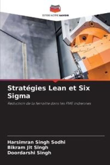Stratégies Lean et Six Sigma – Harsimran Singh Sodhi, kirjan kansikuva