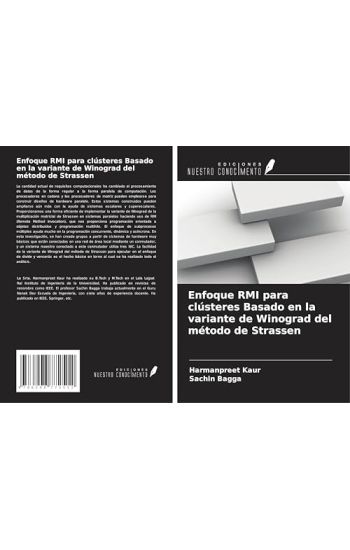 Enfoque RMI para clústeres Basado en la variante de Winograd del método de Strassen