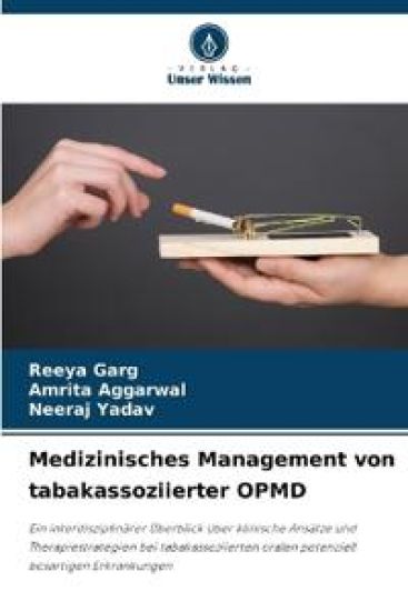 Medizinisches Management von tabakassoziierter OPMD – Reeya Garg, kirjan kansikuva