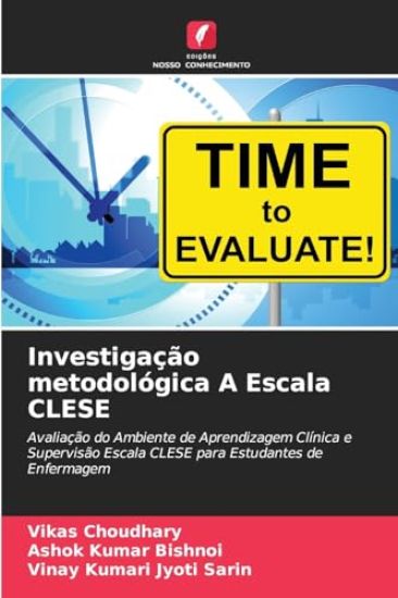 Investigação metodológica A Escala CLESE – Vikas Choudhary, kirjan kansikuva