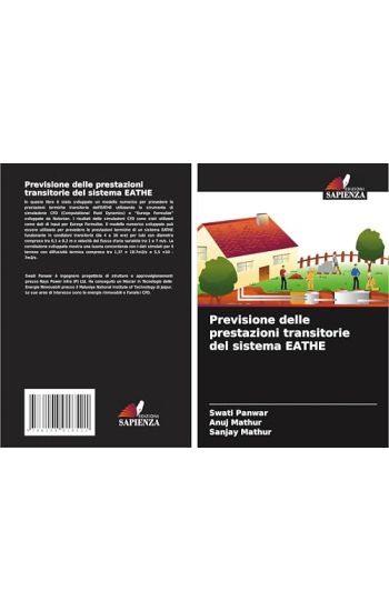 Previsione delle prestazioni transitorie del sistema EATHE – Swati Panwar, kirjan kansikuva