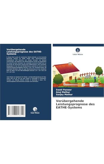 Vorübergehende Leistungsprognose des EATHE-Systems – Swati Panwar, kirjan kansikuva