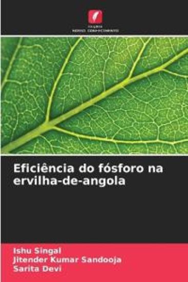 Eficiência do fósforo na ervilha-de-angola