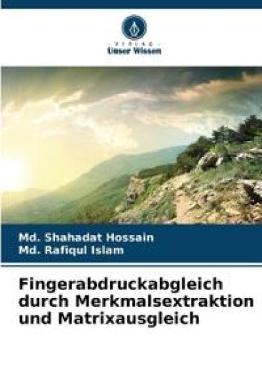 Fingerabdruckabgleich durch Merkmalsextraktion und Matrixausgleich