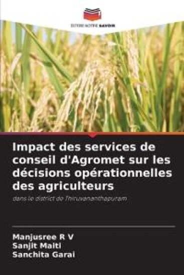 Impact des services de conseil d'Agromet sur les décisions opérationnelles des agriculteurs