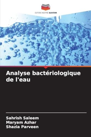 Analyse bactériologique de l'eau