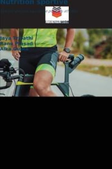 Nutrition sportive – Jaya Tripathi, kirjan kansikuva