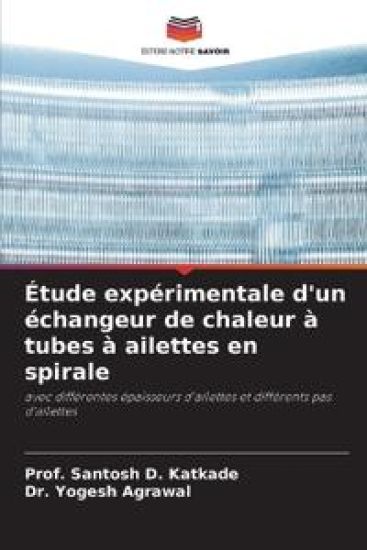 Étude expérimentale d'un échangeur de chaleur à tubes à ailettes en spirale