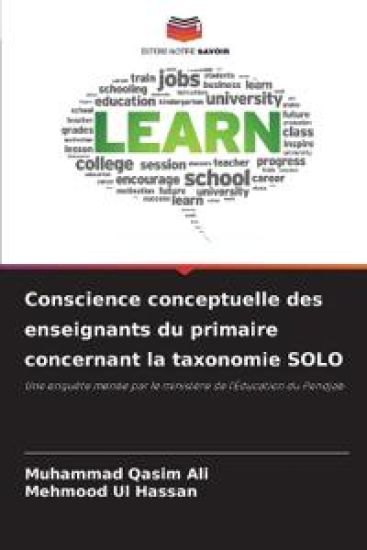 Conscience conceptuelle des enseignants du primaire concernant la taxonomie SOLO
