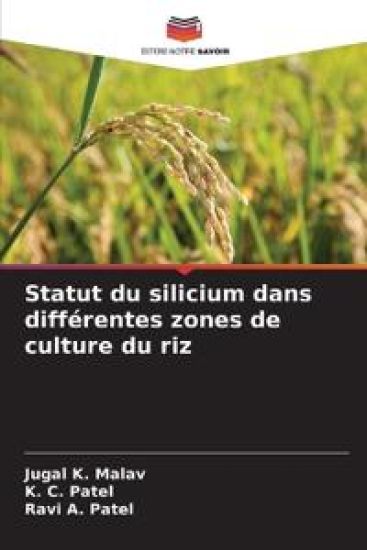 Statut du silicium dans différentes zones de culture du riz