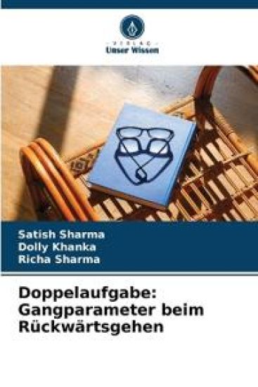 Doppelaufgabe: Gangparameter beim Rückwärtsgehen – Satish Sharma, kirjan kansikuva