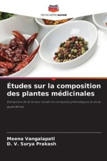 Études sur la composition des plantes médicinales