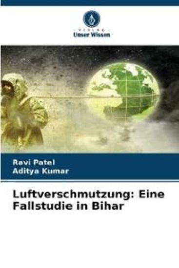 Luftverschmutzung – Ravi Patel, kirjan kansikuva