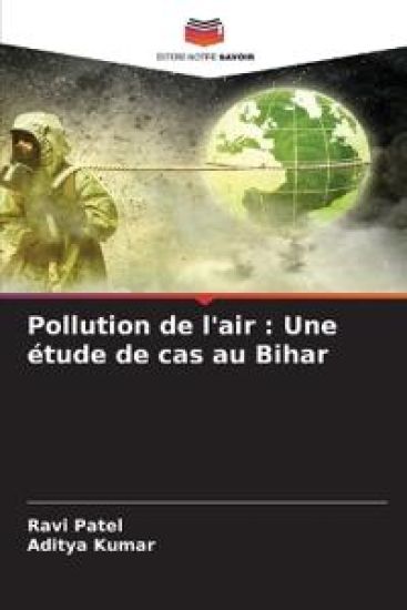 Pollution de l'air – Ravi Patel, kirjan kansikuva