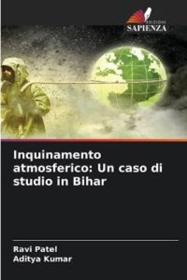 Inquinamento atmosferico – Ravi Patel, kirjan kansikuva