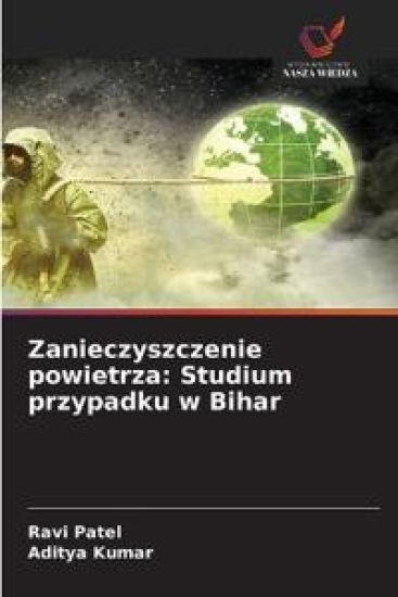 Zanieczyszczenie powietrza – Ravi Patel, kirjan kansikuva