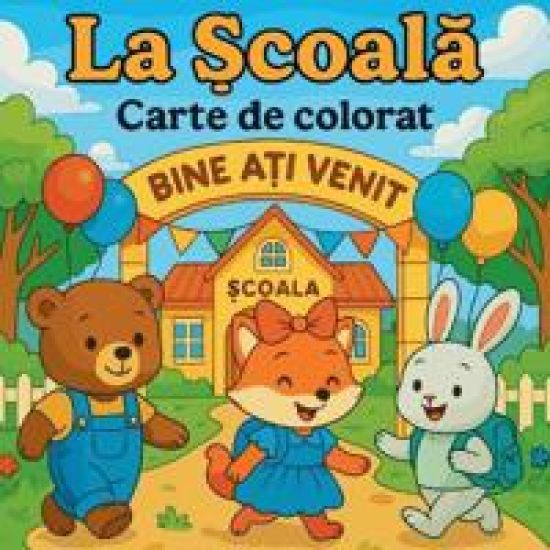 La ?coala - Carte de colorat