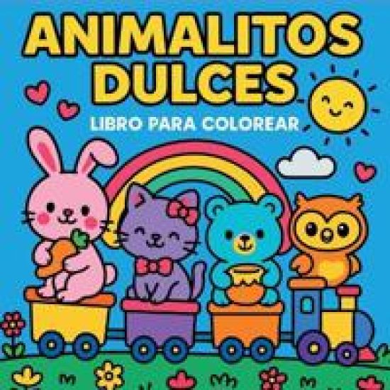 Animalitos dulces - Libro para colorear