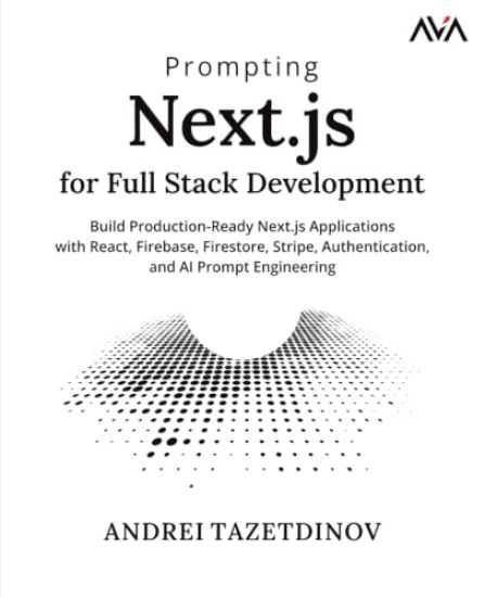 Prompting Next.js for Full Stack Development