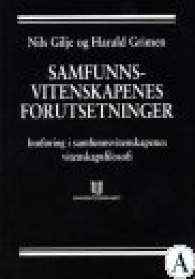 Samfunnsvitenskapenes forutsetninger