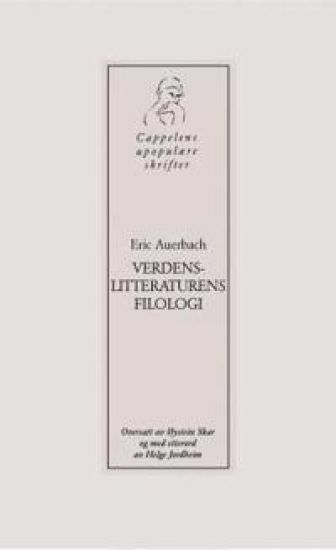 Verdenslitteraturens filologi
