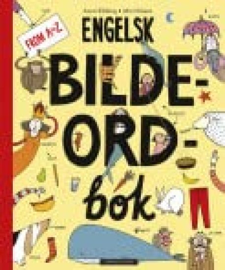 Engelsk bildeordbok – Anna Ribbing, kirjan kansikuva