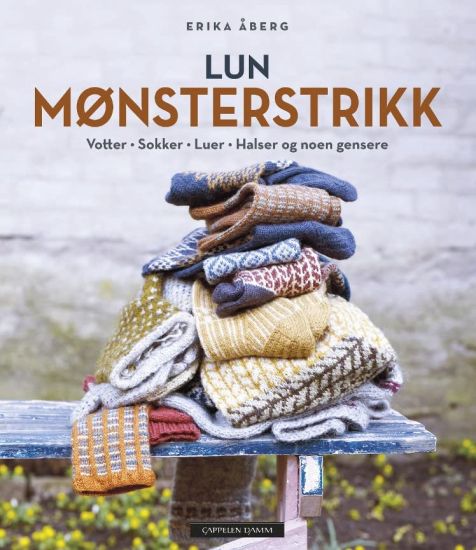 Lun mønsterstrikk : votter, sokker, luer, halser og noen gensere