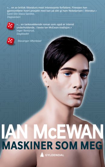 Maskiner som meg – Ian McEwan, kirjan kansikuva