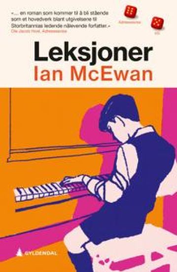 Leksjoner – Ian McEwan, kirjan kansikuva