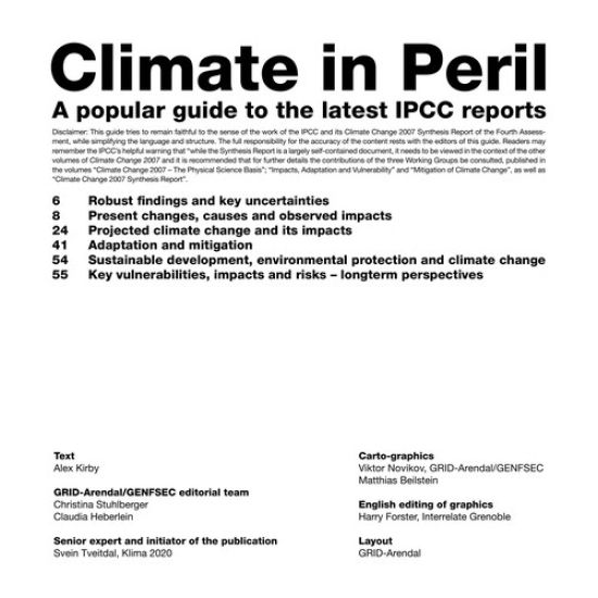 Climate in Peril