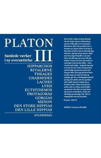 Platon. Bind 3