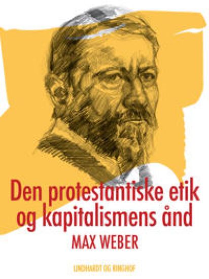 Den protestantiske etik og kapitalismens ånd – Max Weber, kirjan kansikuva