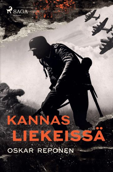 Kannas liekeissä – Oskar Reponen, kirjan kansikuva