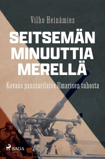Seitsemän minuuttia merellä – Vilho Heinämies, kirjan kansikuva