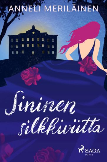 Sininen silkkiviitta – Anneli Meriläinen, kirjan kansikuva