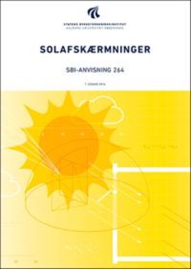 Anvisning 264: Solafskærmninger
