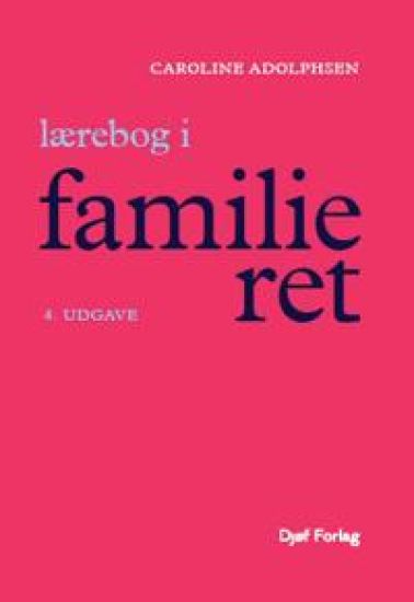 Lærebog i Familieret