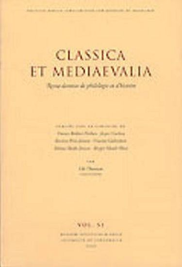 Classica et Mediaevalia