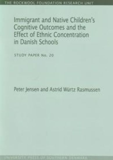 Immigrant & Native Children's Cognitive Outcomes & the Effect of Ethnic Concentration in Danish Schools
